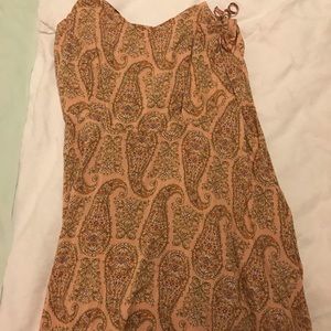 Old Navy Cami Dress Pink Paisley